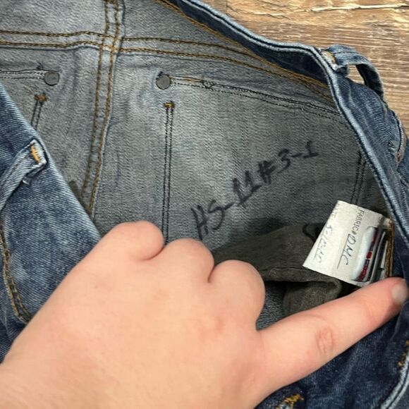 Hudson Made in the USA Denim Straight Leg Denim Sample Jeans Size 27 - Picture 13 of 15